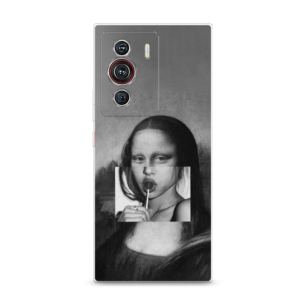 

Чехол Awog на ZTE Nubia Z40 Pro / ЗТЕ Нубиа Z40 Pro "Mona Lisa sucking lollipop", Разноцветный, 135850-9