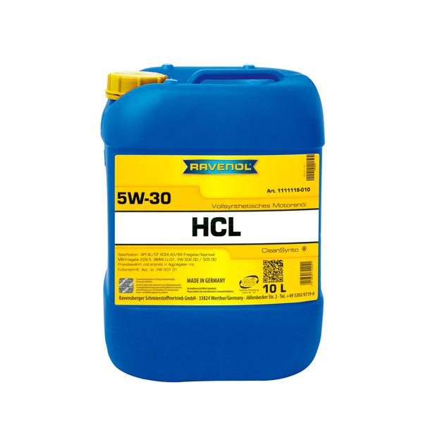 Моторное масло Ravenol HCL 5W30 10л