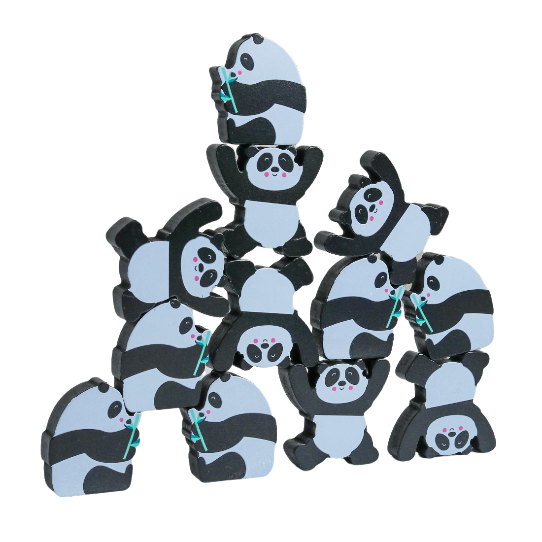 фото Развивающая игрушка кнр панды, 35х23х2 см 5084451