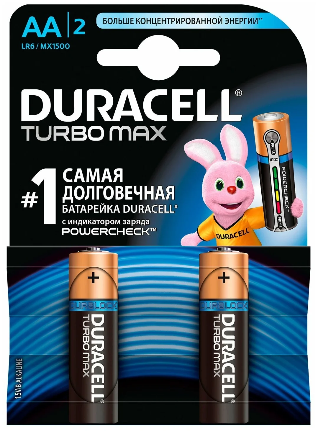 

Батарейка Lr06 Duracell Turbo Max/Ultrapower (Aa-Пальчиковые) 2 Шт. DURACELL арт. 88329