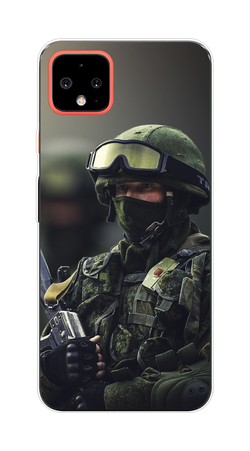 

Чехол Awog на Google Pixel 4 XL "Солдат", Разноцветный, 270550-5