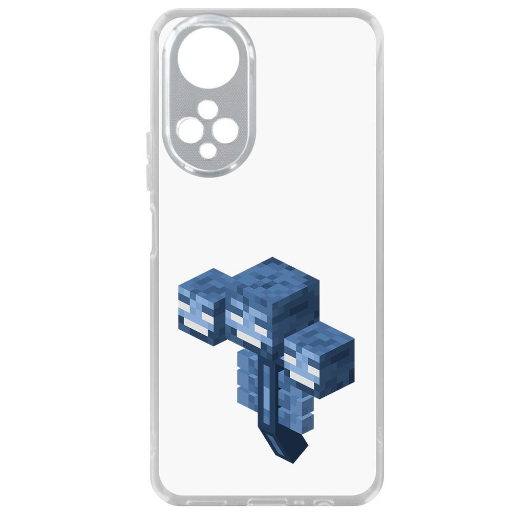 

Чехол Minecraft-Иссушитель для Honor X7, Прозрачный