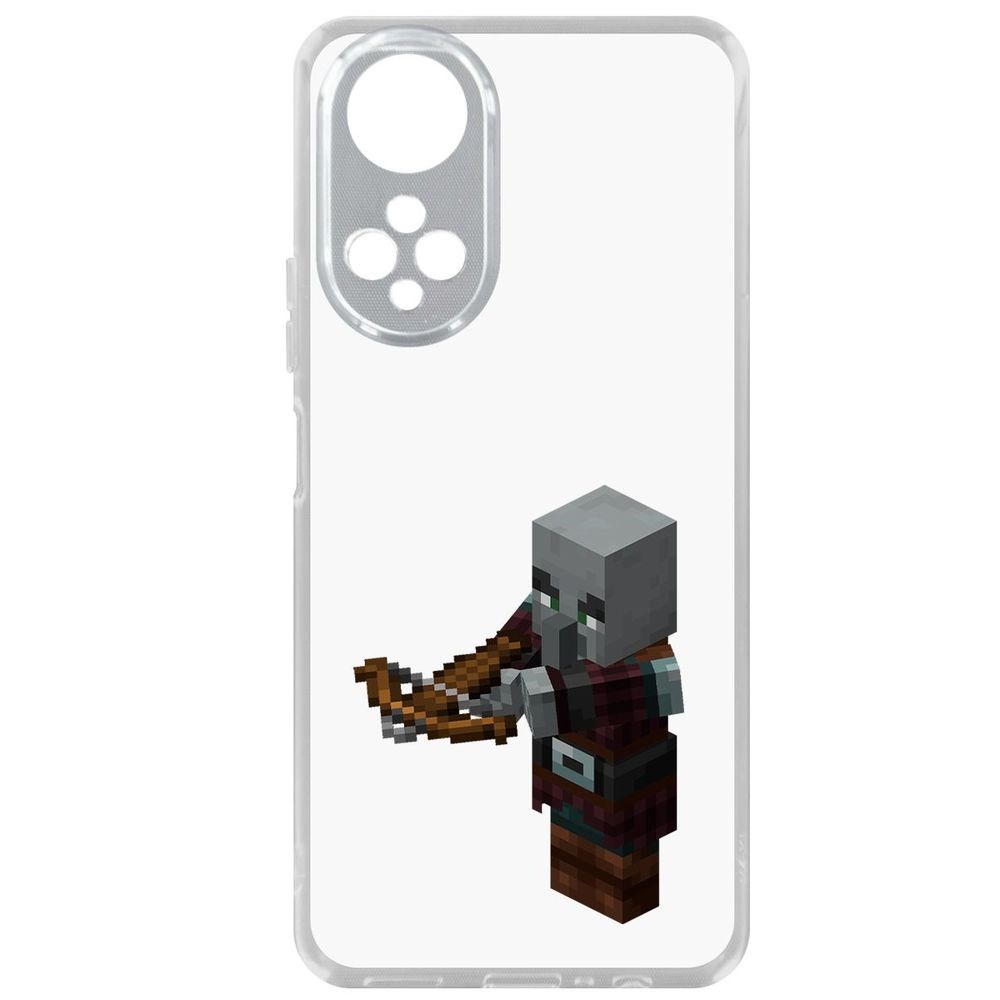 

Чехол Minecraft-Разбойник для Honor X7, Прозрачный