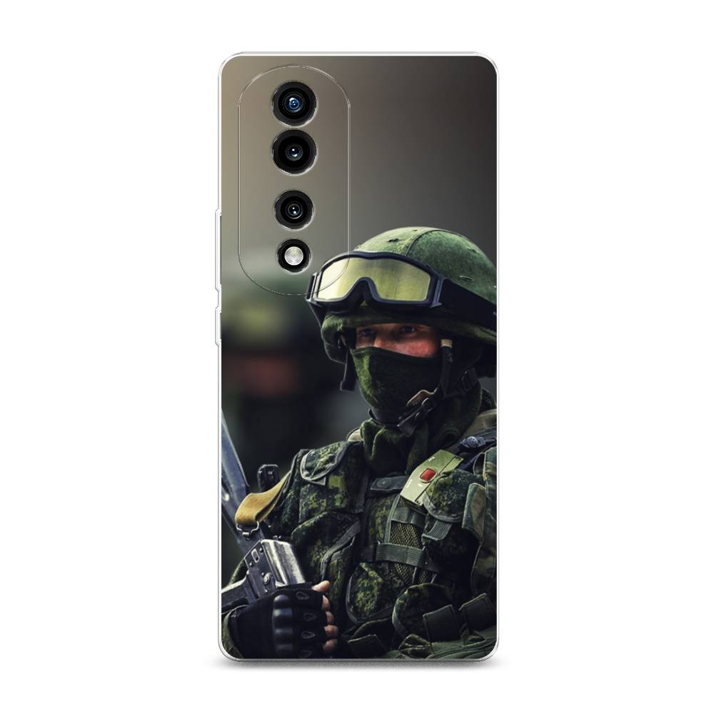 

Силиконовый чехол "Солдат" на Honor 70 Pro, 6108350-5