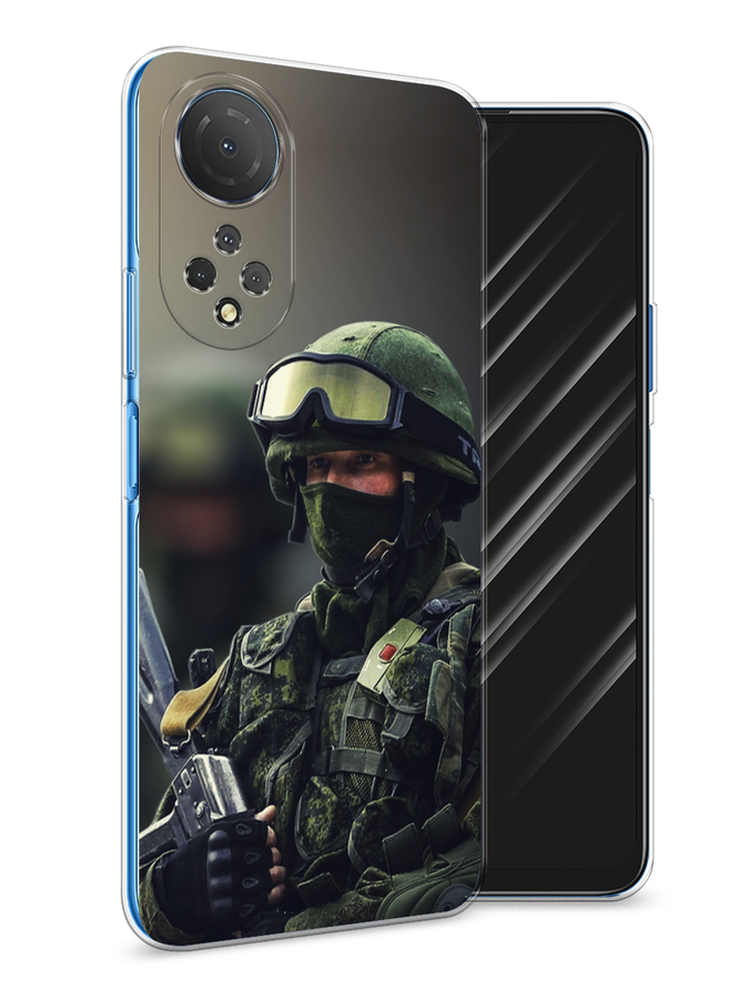 

Чехол Awog на Honor X7 2022 "Солдат", Разноцветный, 6108850-5