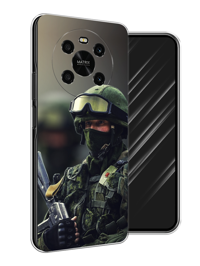 

Чехол Awog на Honor X9 4G/Magic4 Lite 4G "Солдат", Разноцветный, 6108150-5