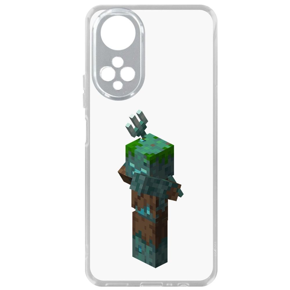 Чехол Minecraft-Утопленник для Honor X7