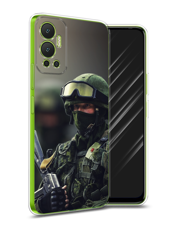 

Чехол Awog на Infinix Hot 12 "Солдат", Разноцветный, 3101350-5