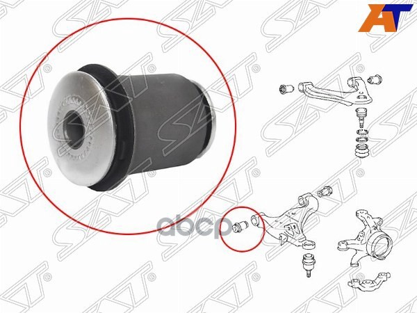 

SAT ST486540K040 Сайлентблок переднего нижнего рычага передний TOYOTA FORTUNER/HILUX 05-