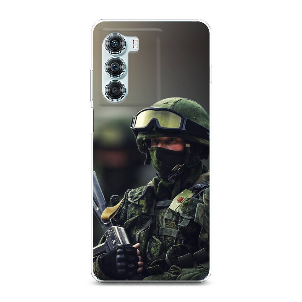 

Чехол Awog на Motorola Moto Edge S30 "Солдат", Разноцветный, 243050-5