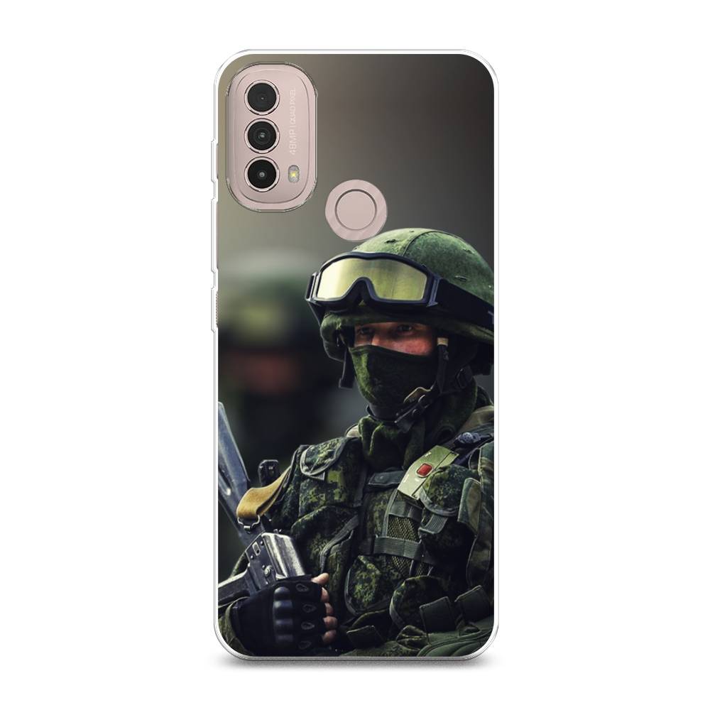 

Чехол Awog на Lenovo K14 Plus/Motorola Moto E20/E30/E40 "Солдат", Разноцветный, 243650-5