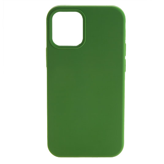 фото Hакладка silicone case для iphone 12 mini, зеленый