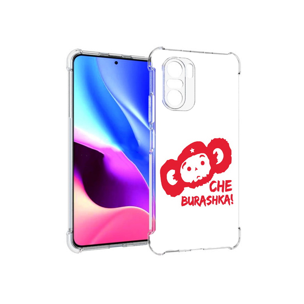 

Чехол MyPads Tocco для Xiaomi Redmi K40 чебурашка (PT158239.260.672), Прозрачный, Tocco