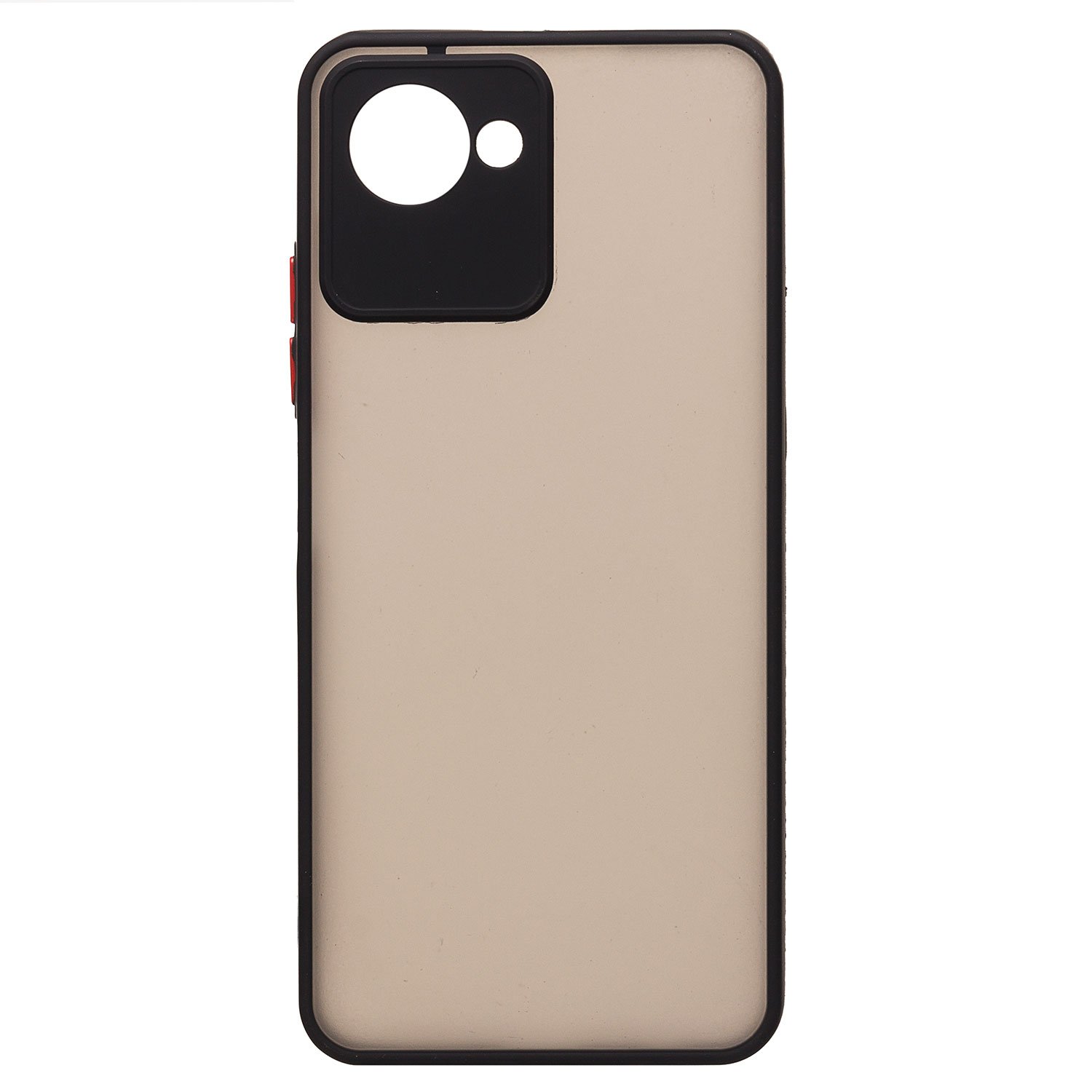 

Чехол Realme C30 (RMX3581), Narzo 50i Prime (RMX3506) пластиковый с окантовкой черный