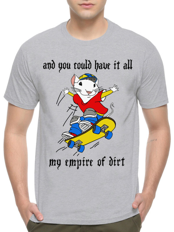 

Футболка мужская DreamShirts Studio Мышонок Стюарт Литтл DSN-952025g-2 серая XL, Серый, Мышонок Стюарт Литтл DSN-952025g-2