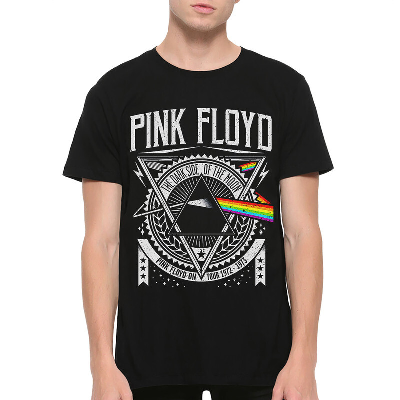 

Футболка мужская Dream Shirts Pink Floyd Dark Side of the Moon 999773222 черная L, Pink Floyd Dark Side of the Moon 999773222