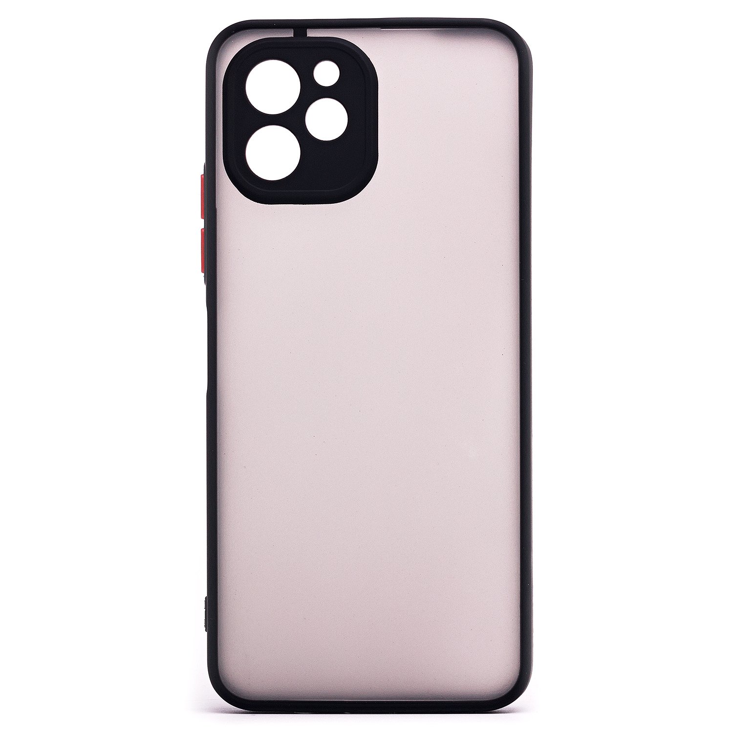 

Чехол для Huawei Nova Y61 (EVE-LX9N) пластиковый с окантовкой <черный>