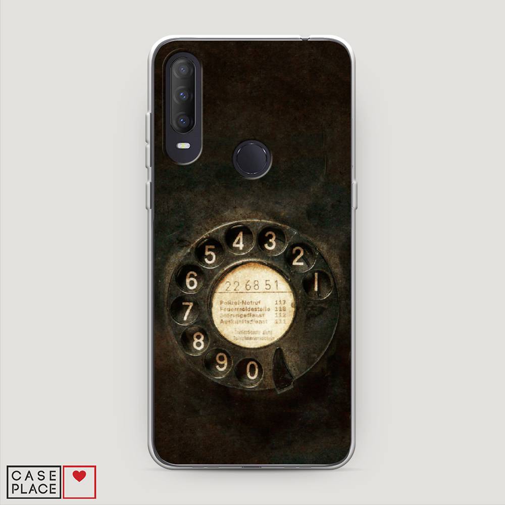 фото Чехол awog "старинный телефон" для alcatel 1s (2020)