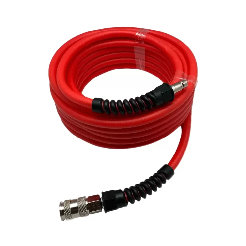 Шланг эластичный пневматический армированный ПВХ Trusty 8 х 12,5 мм с защитой от перегиба