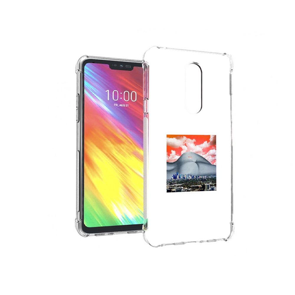 

Чехол MyPads Tocco для LG G7 город с девушкой на фоне (PT124618.72.297), Прозрачный, Tocco