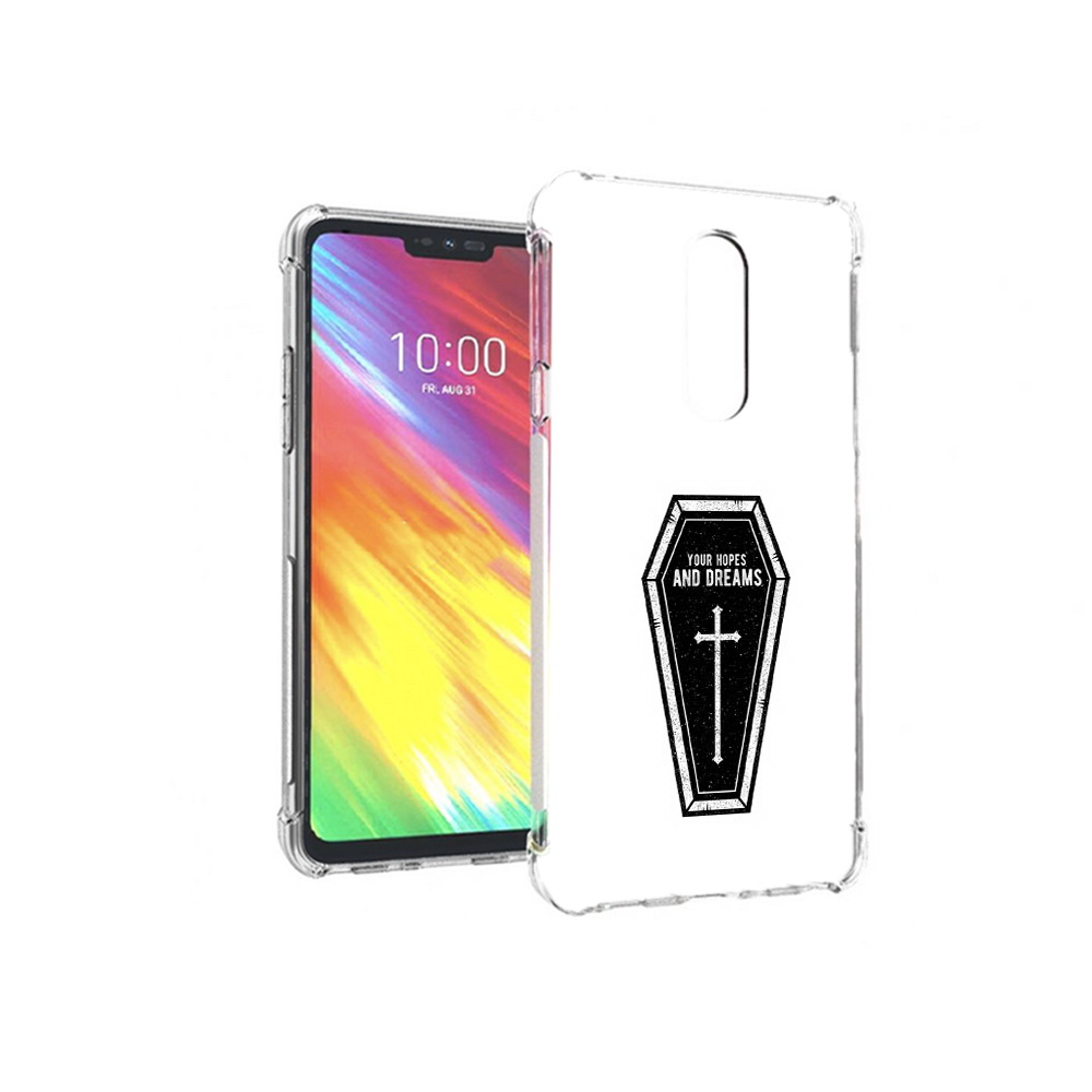 

Чехол MyPads Tocco для LG G7 гроб с мечтами (PT124618.72.299), Прозрачный, Tocco