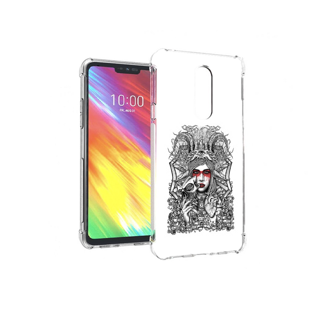 

Чехол MyPads Tocco для LG G7 грусная девушка (PT124618.72.302), Прозрачный, Tocco