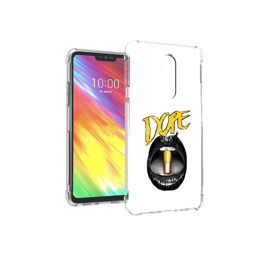 

Чехол MyPads Tocco для LG G7 губы (PT124618.72.303), Прозрачный, Tocco