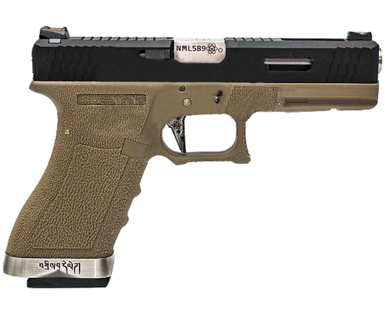 фото Страйкбольный пистолет we we-g001wet-2 g-force 6 мм, glock 17