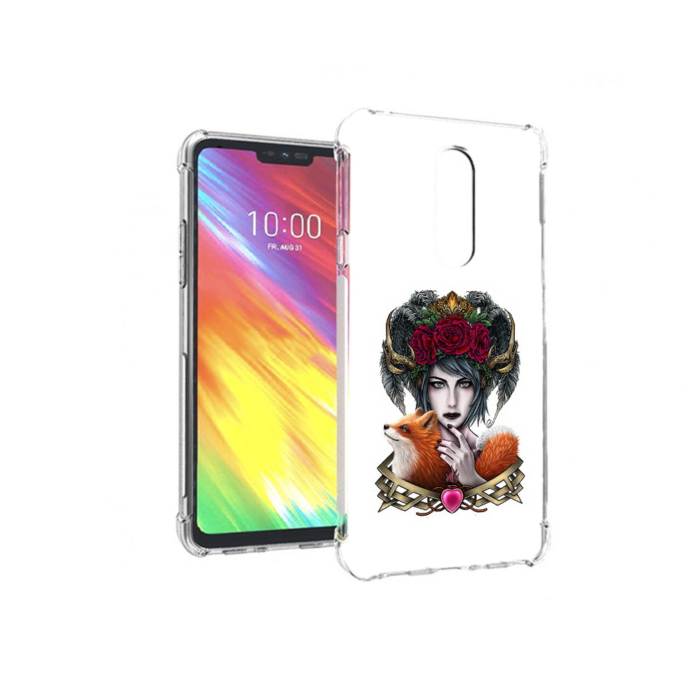 

Чехол MyPads Tocco для LG G7 девушка с лисой (PT124618.72.314), Прозрачный, Tocco