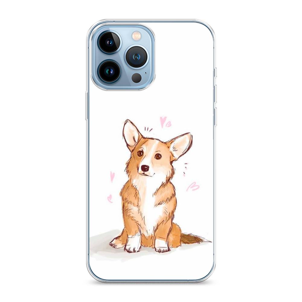 фото Чехол awog "корги любовь" для apple iphone 13 pro max