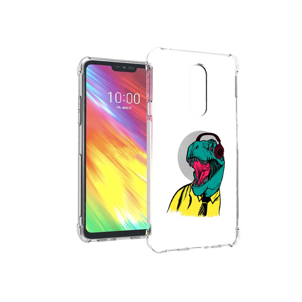 

Чехол MyPads Tocco для LG G7 дино (PT124618.72.326), Прозрачный, Tocco