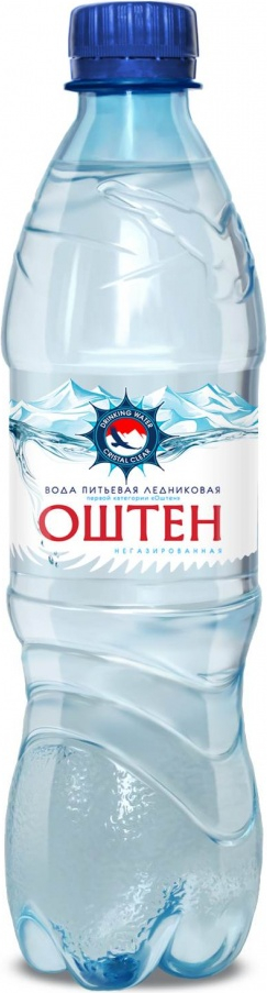 

Вода питьевая Оштен негазированная 0,5 л