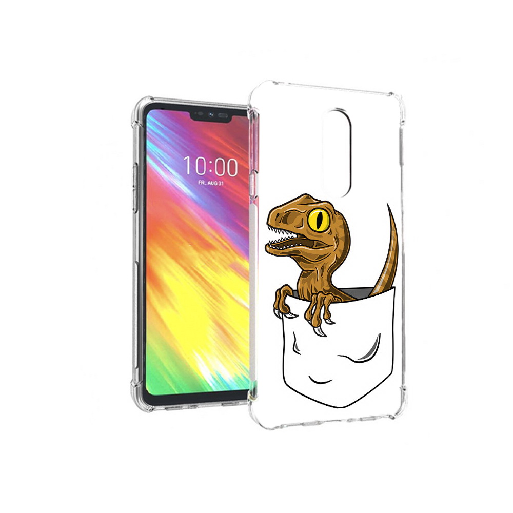 

Чехол MyPads Tocco для LG G7 динозавр в кармане (PT124618.72.327), Прозрачный, Tocco