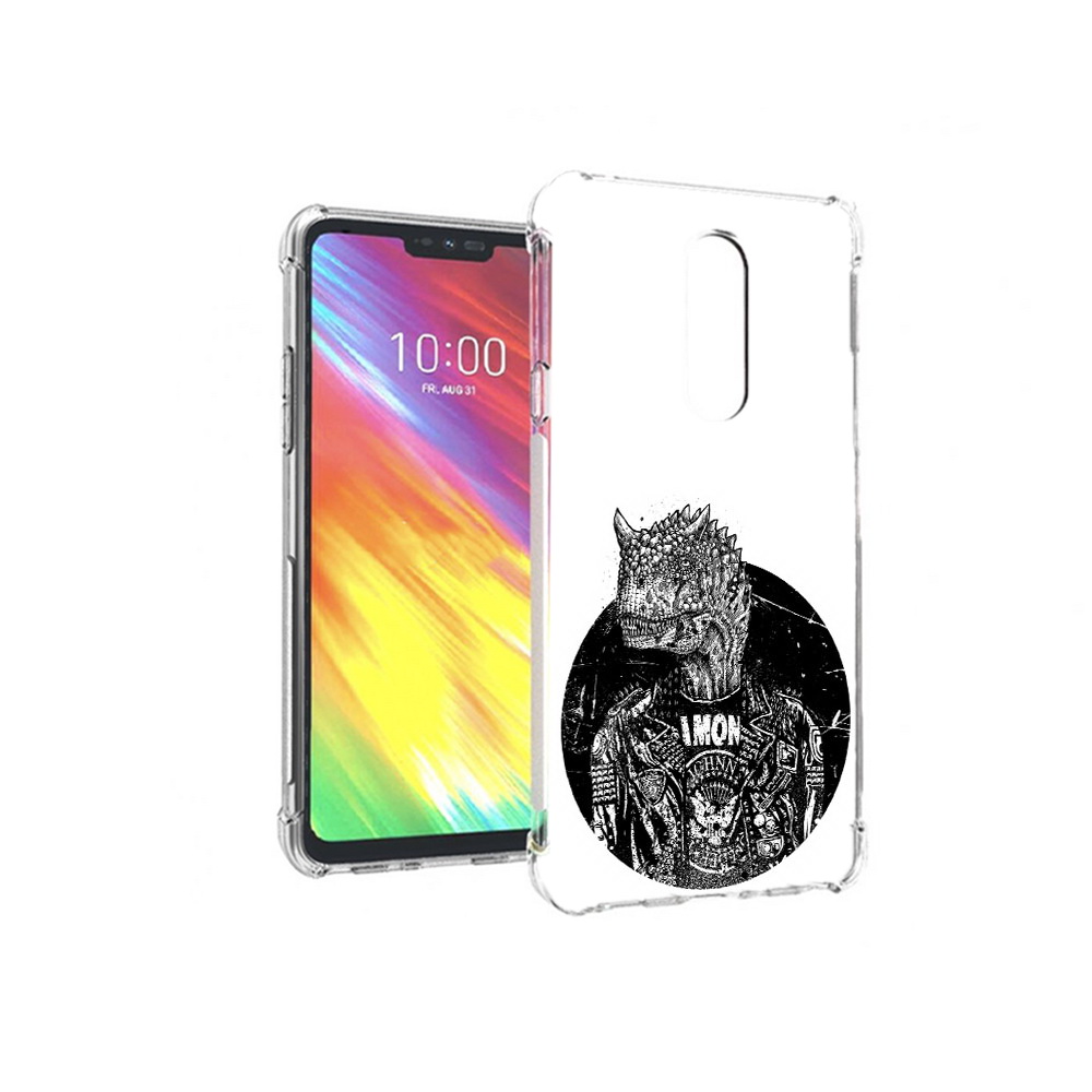 

Чехол MyPads Tocco для LG G7 динозавр в куртке (PT124618.72.328), Прозрачный, Tocco