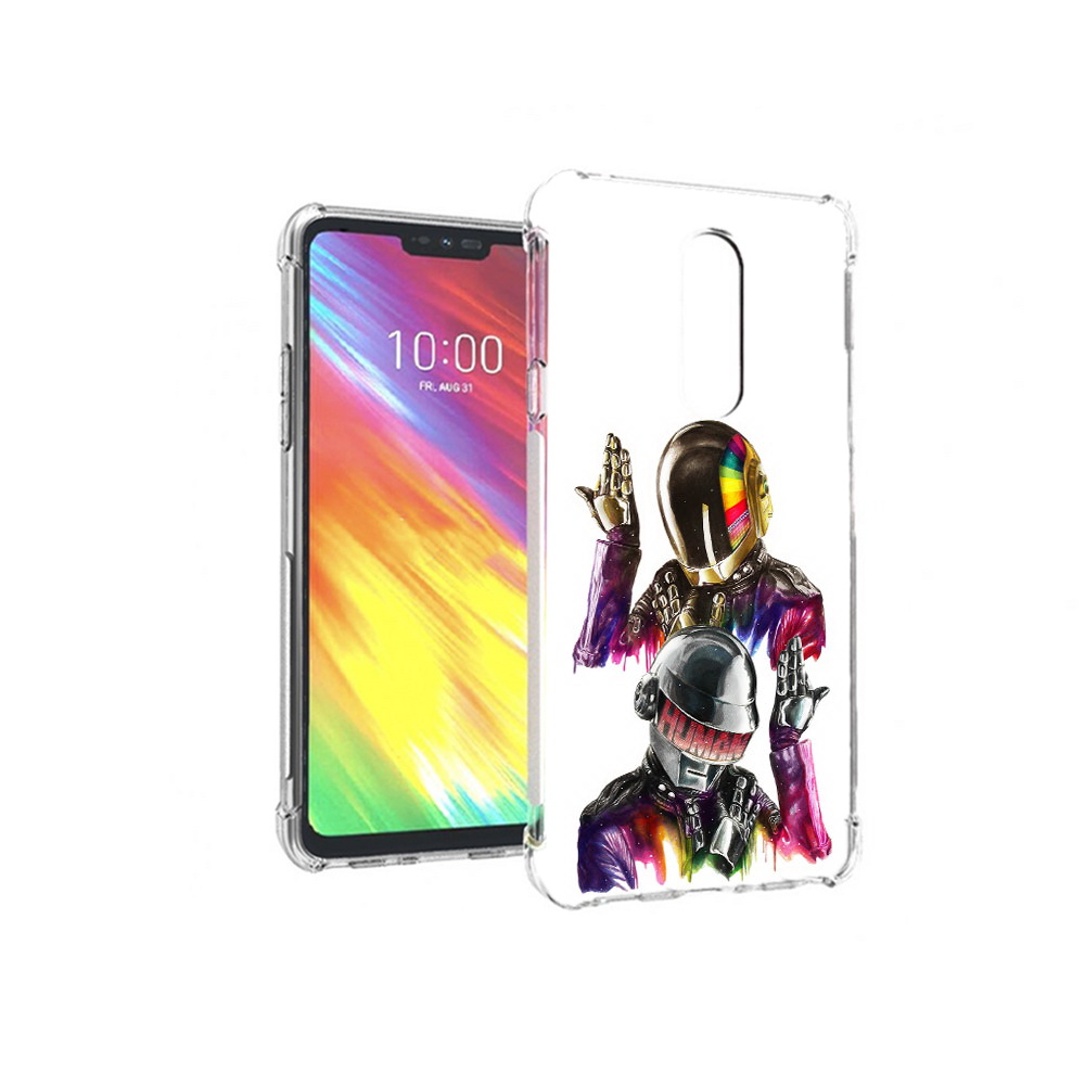 

Чехол MyPads Tocco для LG G7 диско космонавты (PT124618.72.329), Прозрачный, Tocco