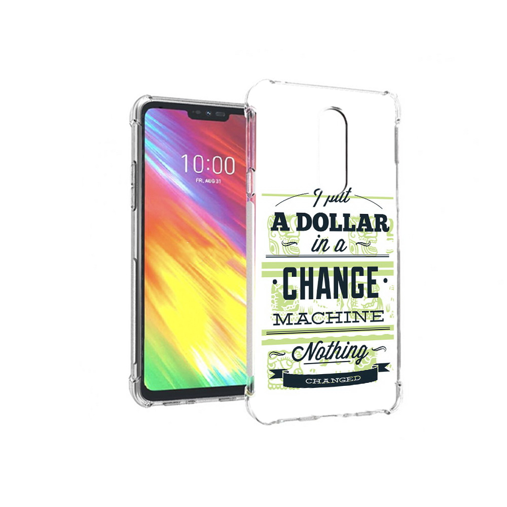 

Чехол MyPads Tocco для LG G7 доллар надпись (PT124618.72.336), Прозрачный, Tocco