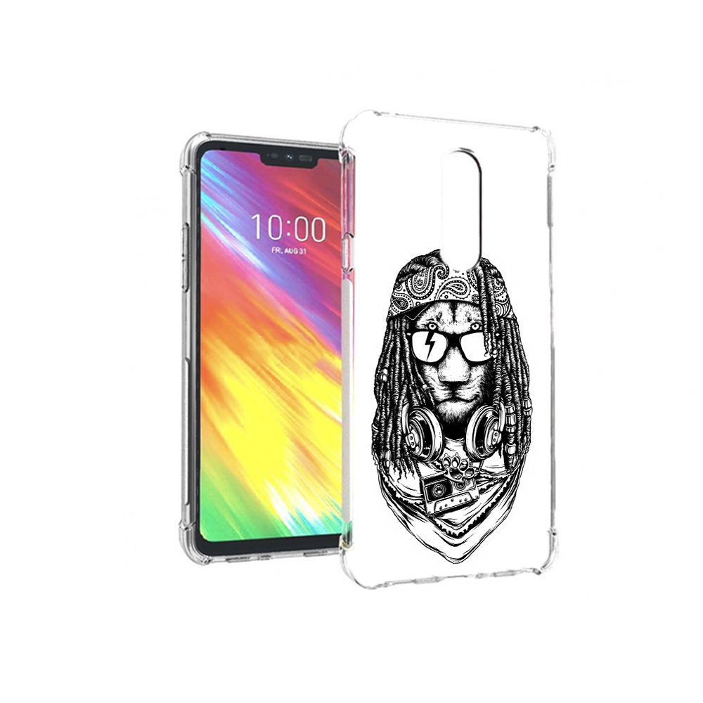 

Чехол MyPads Tocco для LG G7 дреды льва (PT124618.72.338), Прозрачный, Tocco