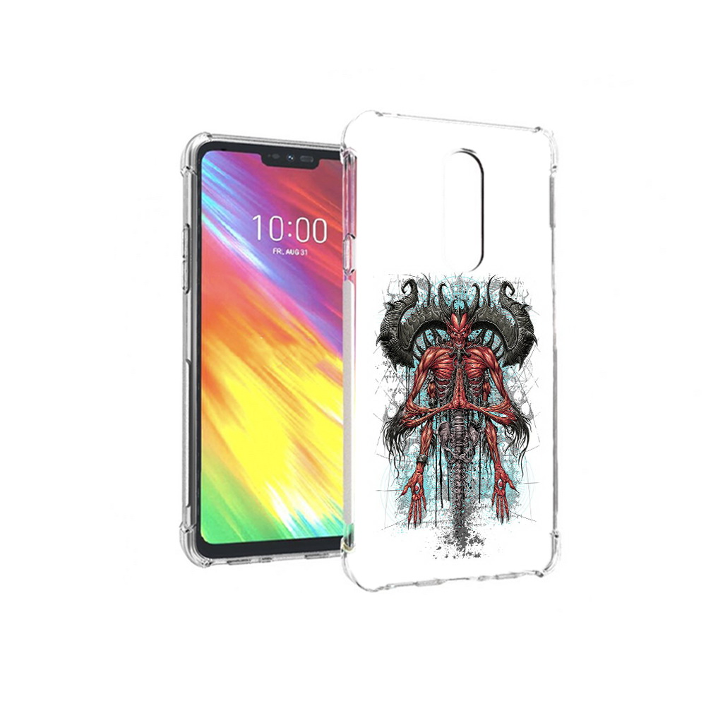 

Чехол MyPads Tocco для LG G7 дьявол (PT124618.72.340), Прозрачный, Tocco