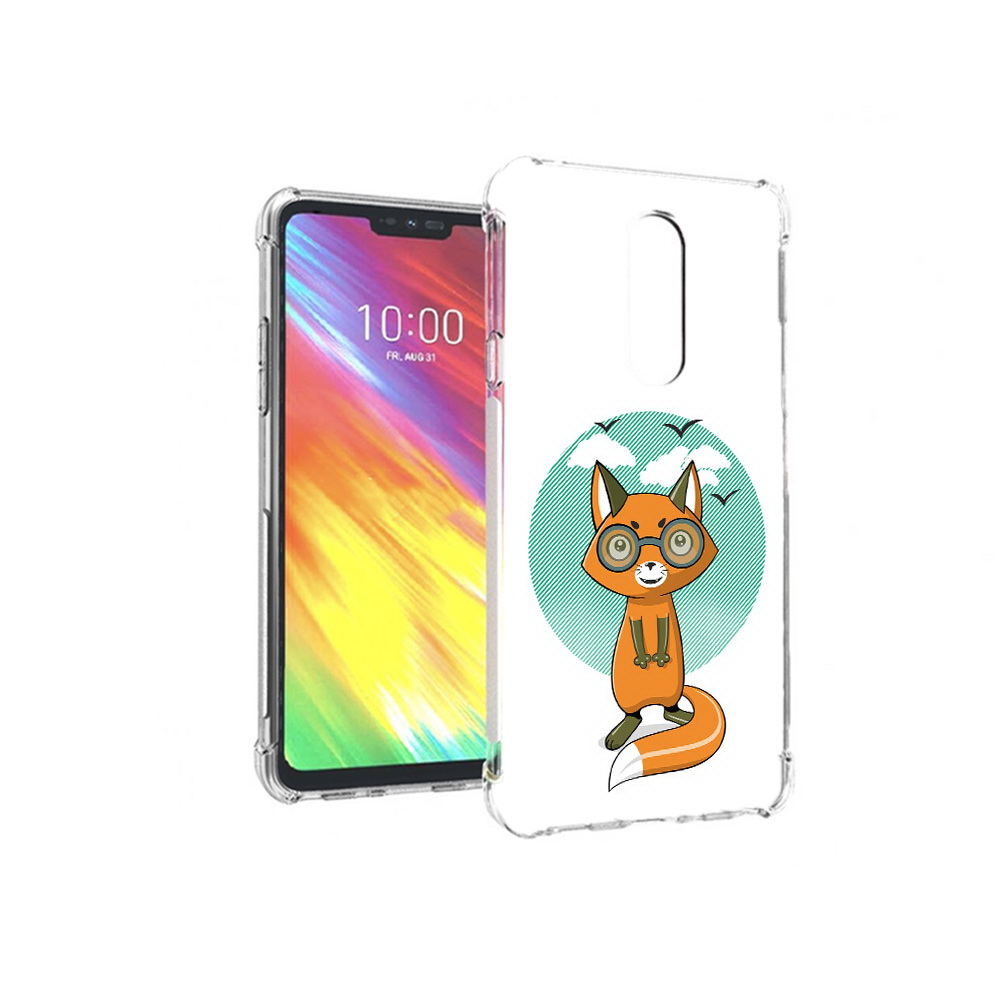 

Чехол MyPads Tocco для LG G7 задумчивая лиса (PT124618.72.348), Прозрачный, Tocco