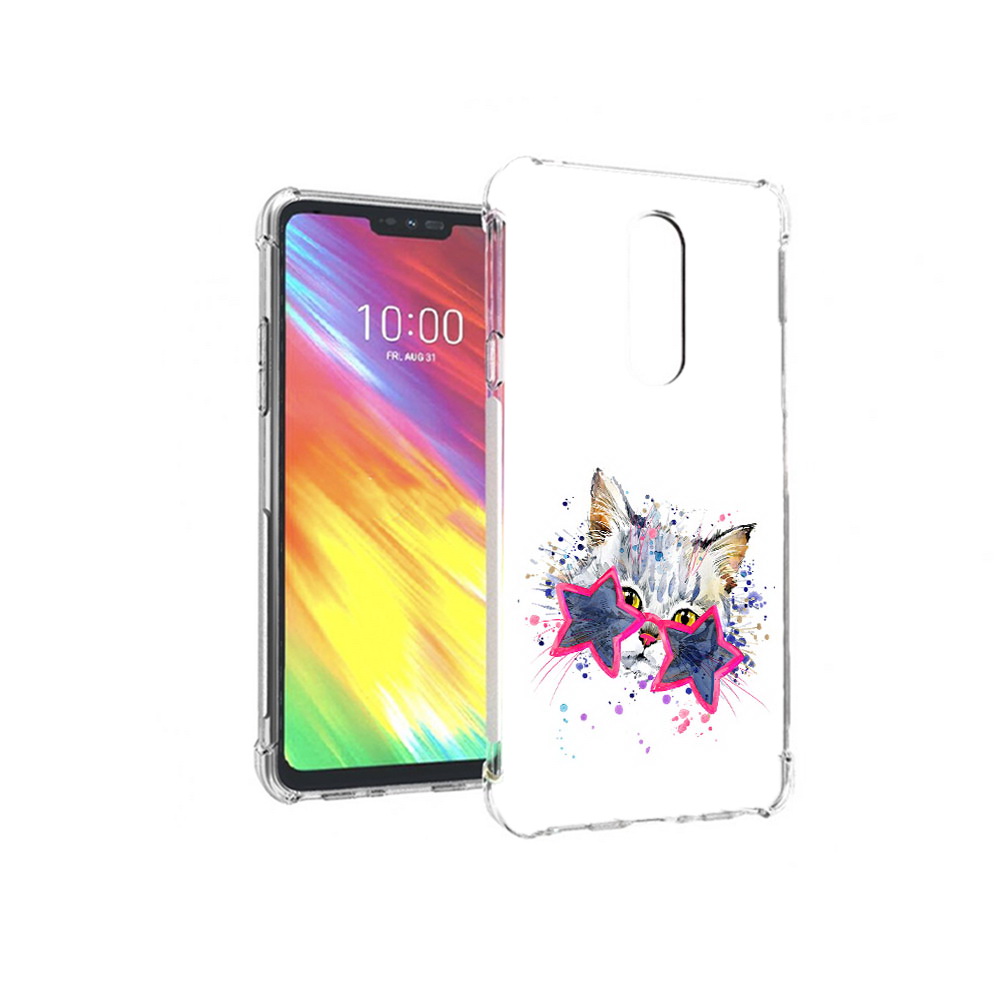 

Чехол MyPads Tocco для LG G7 звездные очки (PT124618.72.353), Прозрачный, Tocco
