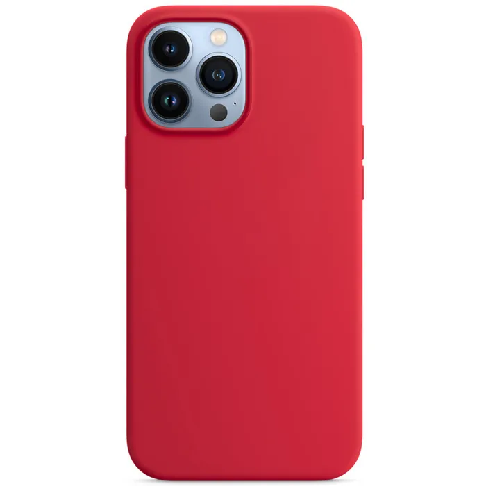 

Hакладка Silicone Case для iPhone 12 Pro Max, темно-коралловый