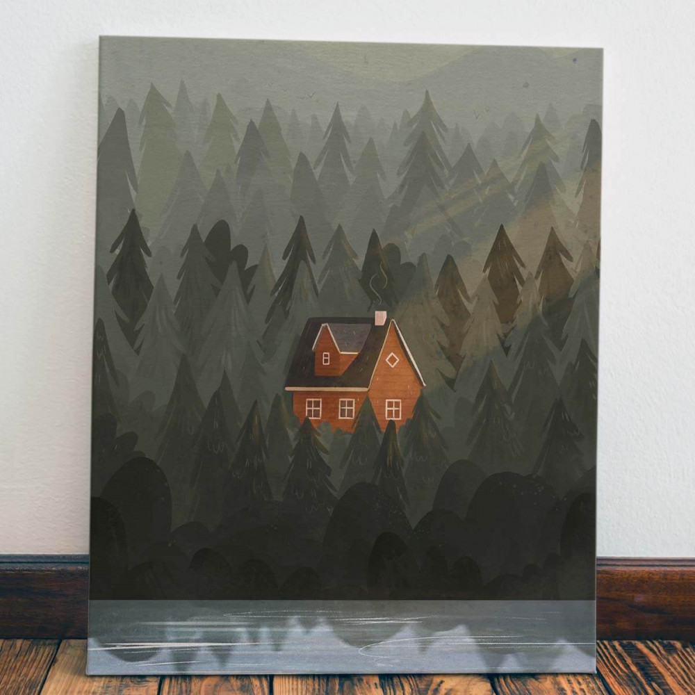 

Картина Red Panda Дом Лесника40x60