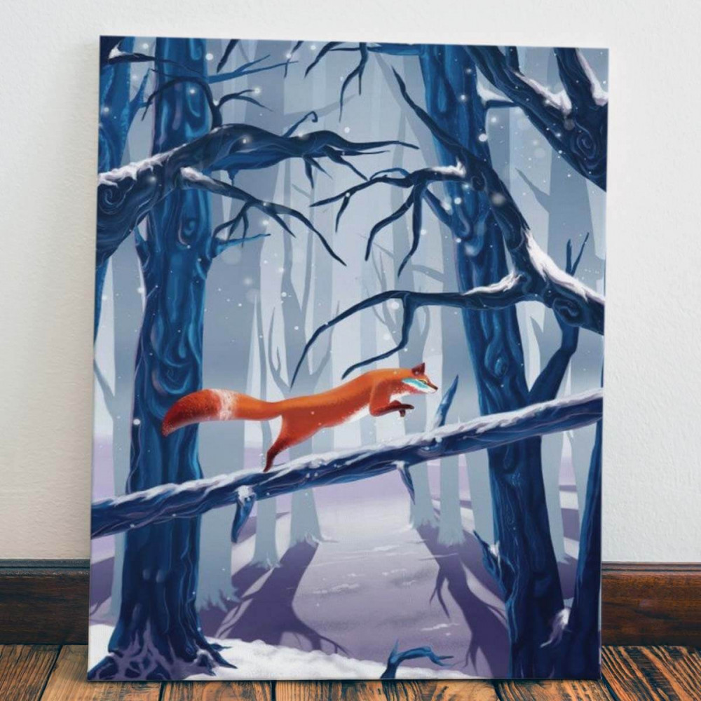 

Картина Red Panda Лис На Охоте40x60