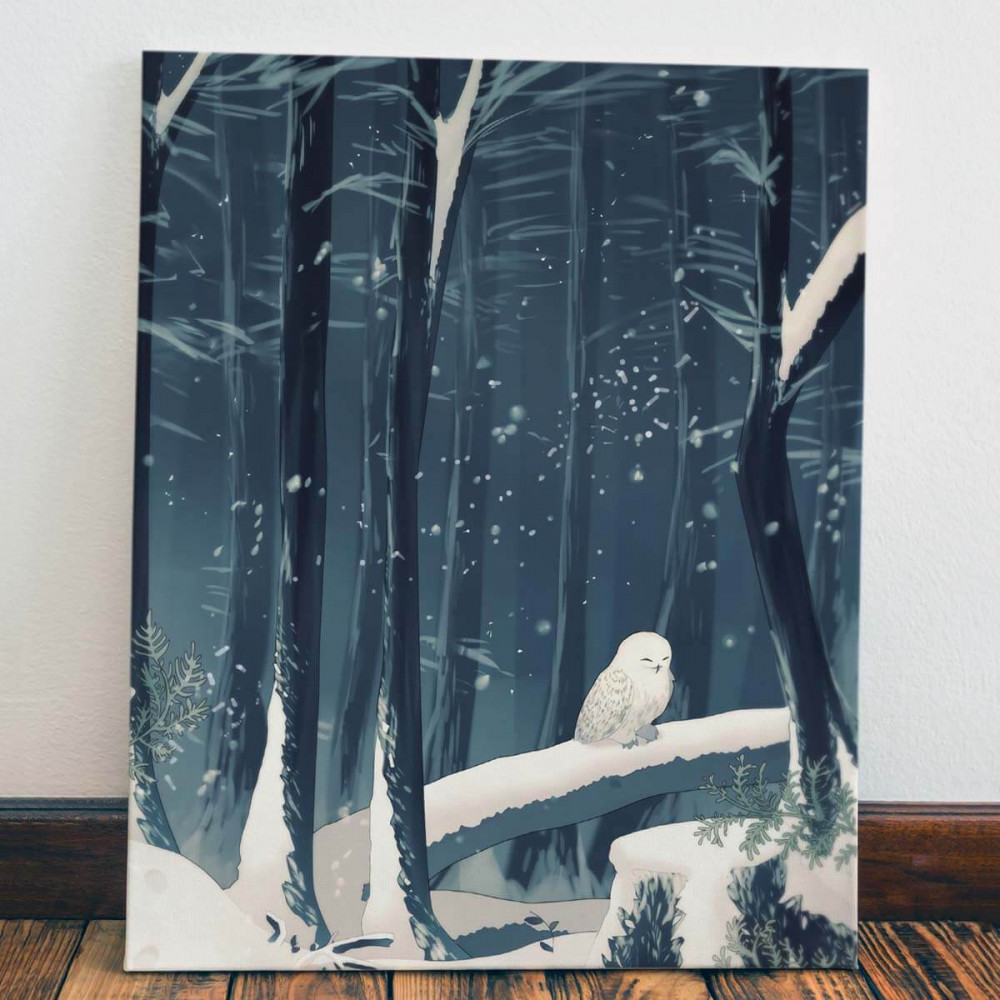 

Картина Red Panda Белая Сова40x60