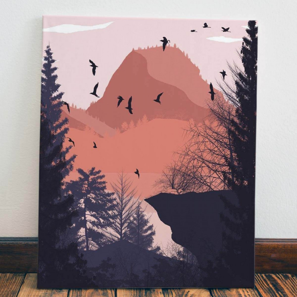

Картина Red Panda Осенняя Абстракция40x60