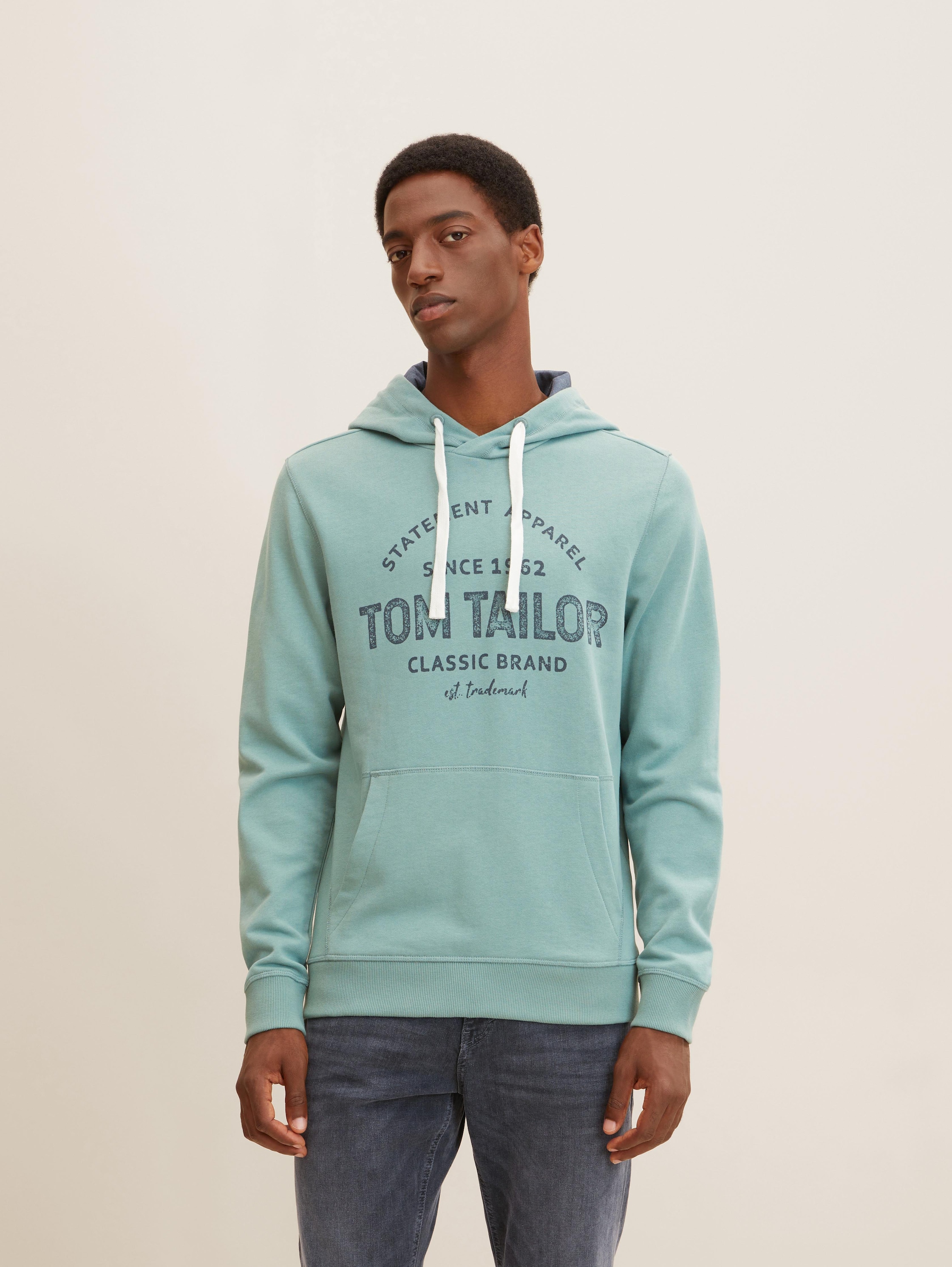 

Худи мужское TOM TAILOR 1032914 зеленое L, 1032914