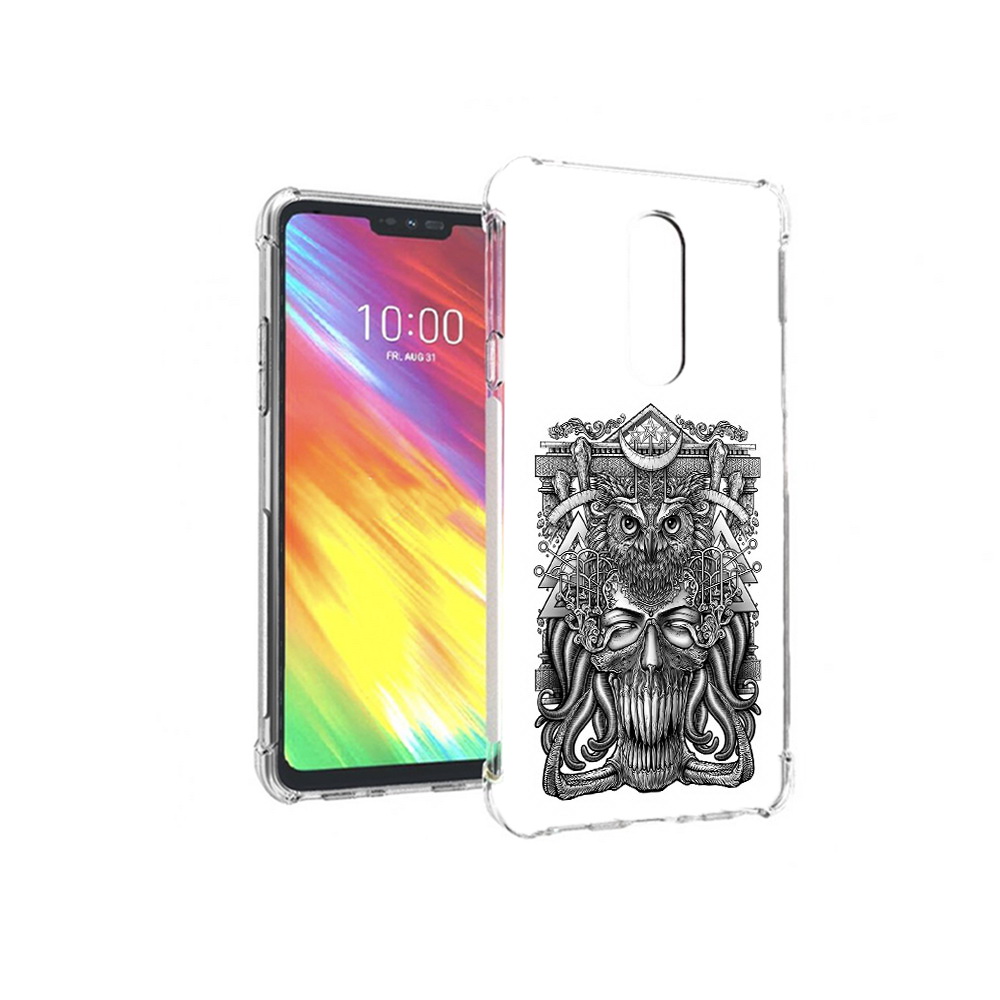 

Чехол MyPads Tocco для LG G7 зубастая сова (PT124618.72.369), Прозрачный, Tocco