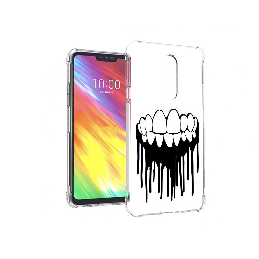 

Чехол MyPads Tocco для LG G7 зубы (PT124618.72.372), Прозрачный, Tocco