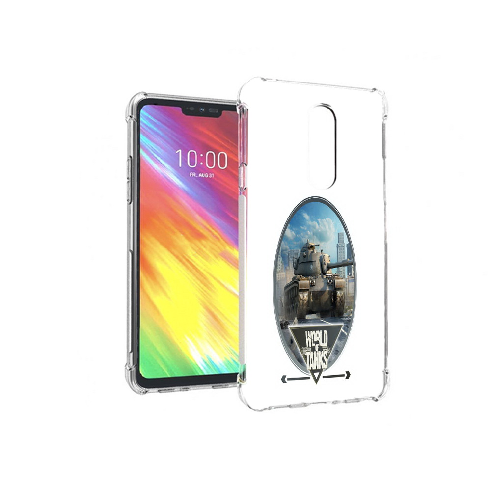 

Чехол MyPads Tocco для LG G7 игра с танками (PT124618.72.375), Прозрачный, Tocco