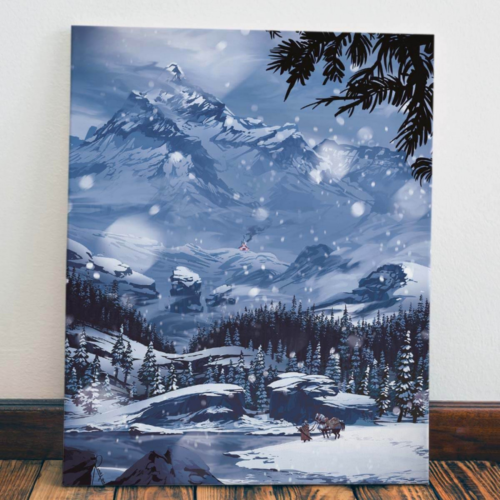 

Картина Red Panda Зимний Пейзаж40x60